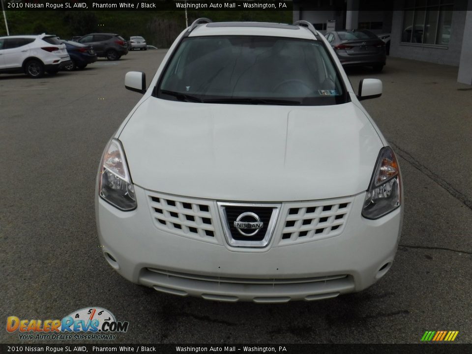 2010 Nissan Rogue SL AWD Phantom White / Black Photo #5