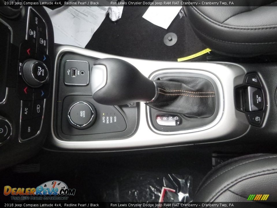 2018 Jeep Compass Latitude 4x4 Redline Pearl / Black Photo #21
