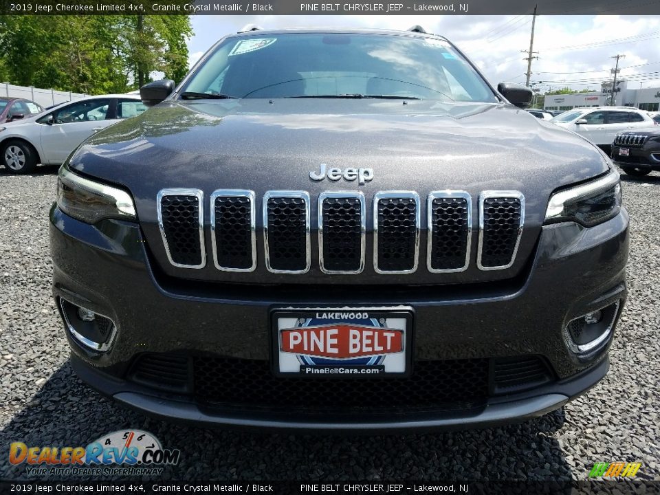 2019 Jeep Cherokee Limited 4x4 Granite Crystal Metallic / Black Photo #2