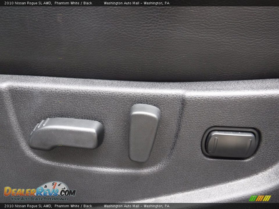 2010 Nissan Rogue SL AWD Phantom White / Black Photo #15