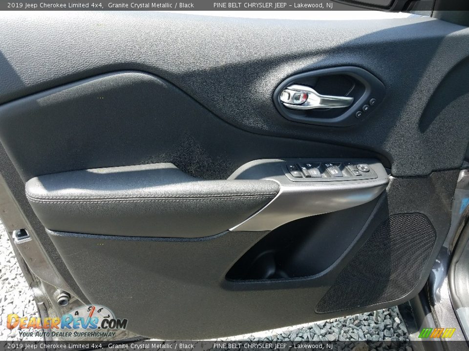 2019 Jeep Cherokee Limited 4x4 Granite Crystal Metallic / Black Photo #6