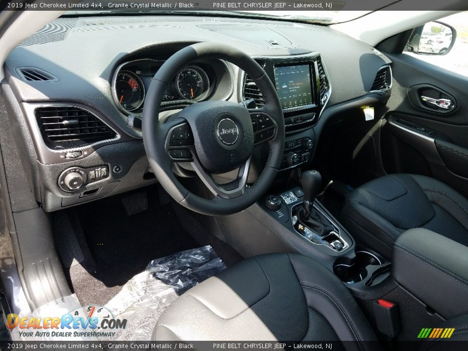 2019 Jeep Cherokee Limited 4x4 Granite Crystal Metallic / Black Photo #7