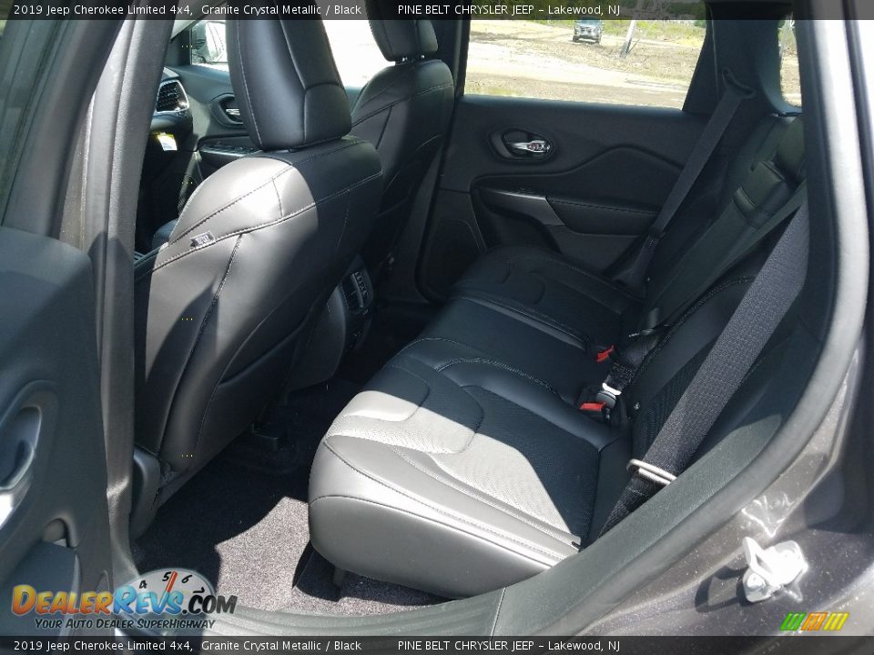 2019 Jeep Cherokee Limited 4x4 Granite Crystal Metallic / Black Photo #8