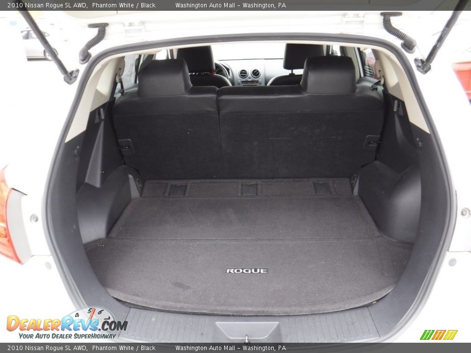 2010 Nissan Rogue SL AWD Phantom White / Black Photo #22