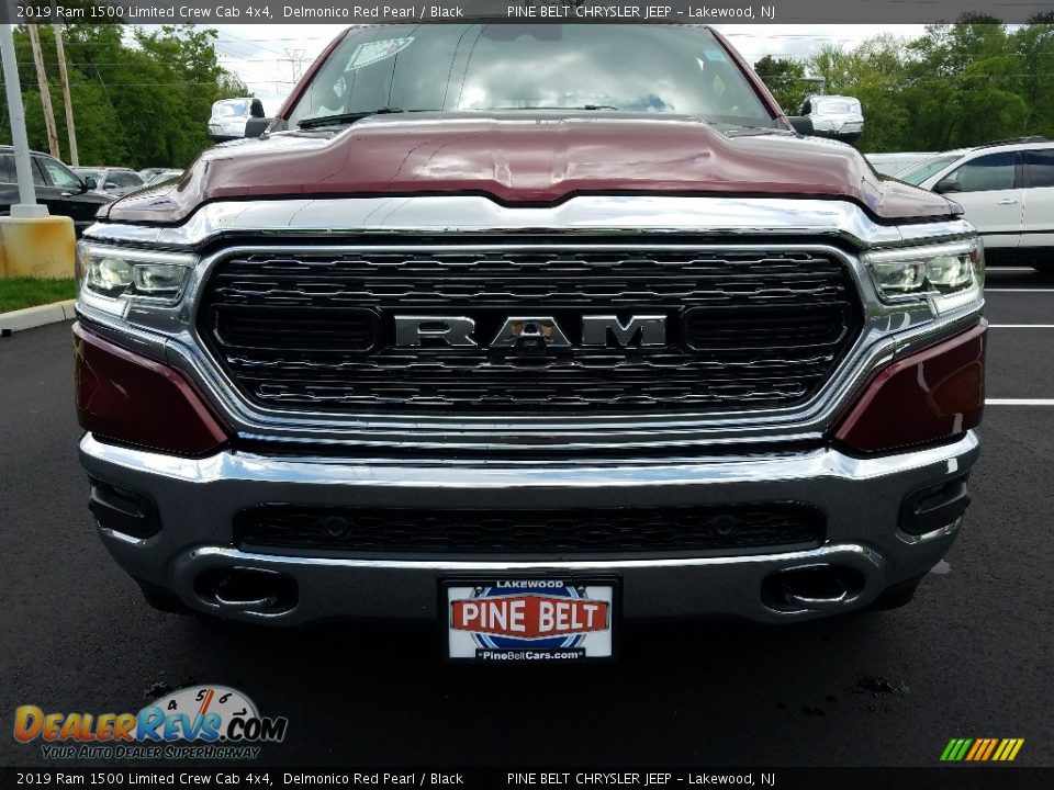 2019 Ram 1500 Limited Crew Cab 4x4 Delmonico Red Pearl / Black Photo #2