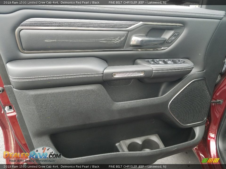 Door Panel of 2019 Ram 1500 Limited Crew Cab 4x4 Photo #6