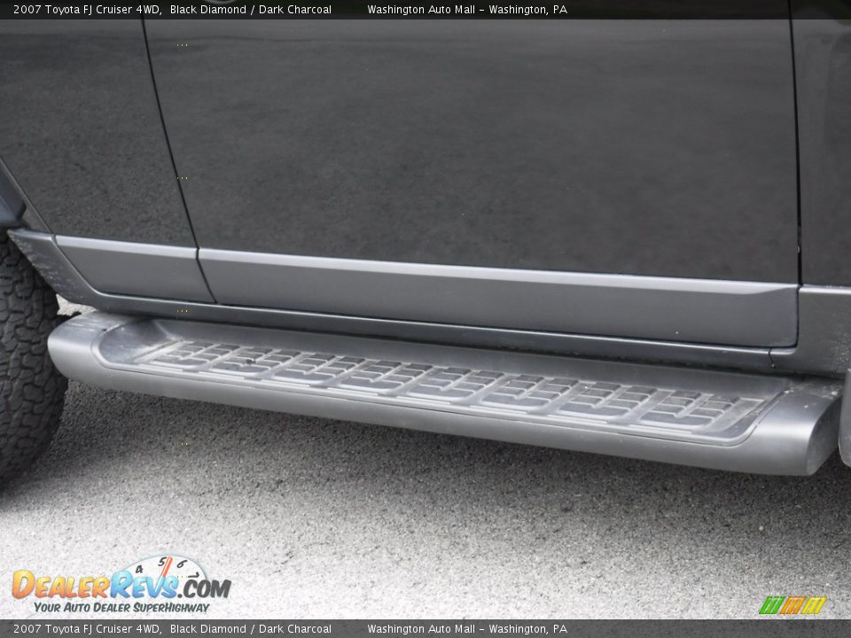 2007 Toyota FJ Cruiser 4WD Black Diamond / Dark Charcoal Photo #4