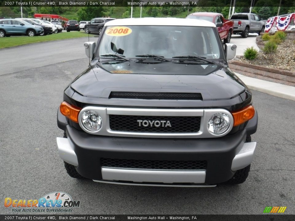 2007 Toyota FJ Cruiser 4WD Black Diamond / Dark Charcoal Photo #5