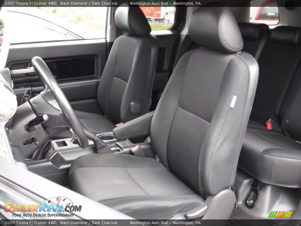 2007 Toyota FJ Cruiser 4WD Black Diamond / Dark Charcoal Photo #14