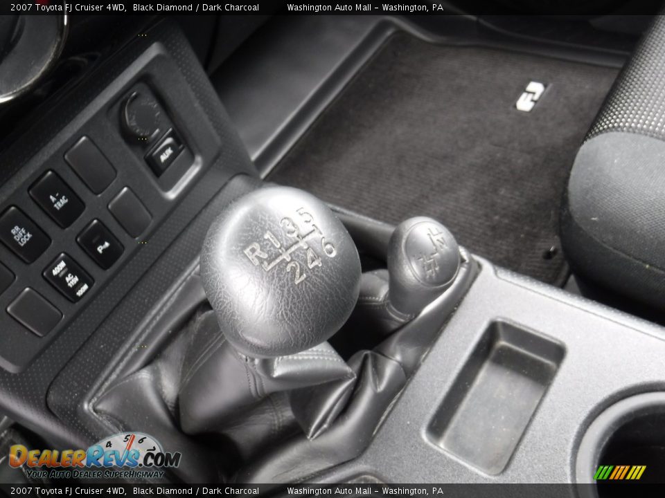 2007 Toyota FJ Cruiser 4WD Black Diamond / Dark Charcoal Photo #18