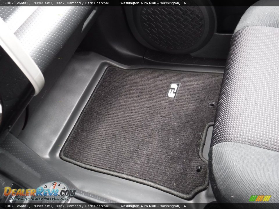 2007 Toyota FJ Cruiser 4WD Black Diamond / Dark Charcoal Photo #19