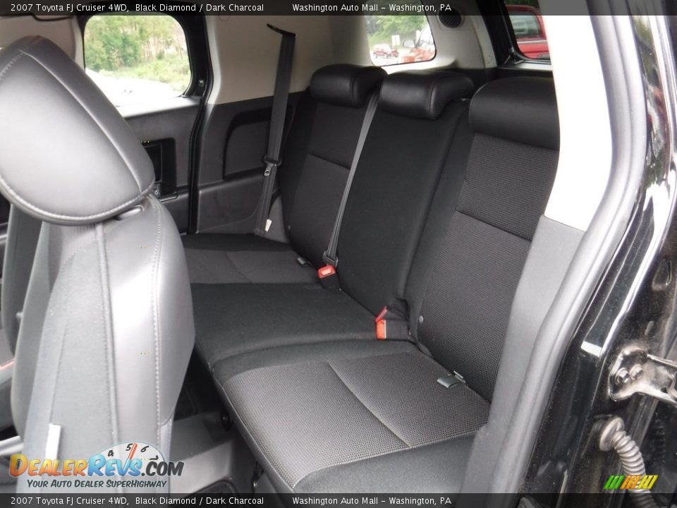 2007 Toyota FJ Cruiser 4WD Black Diamond / Dark Charcoal Photo #22