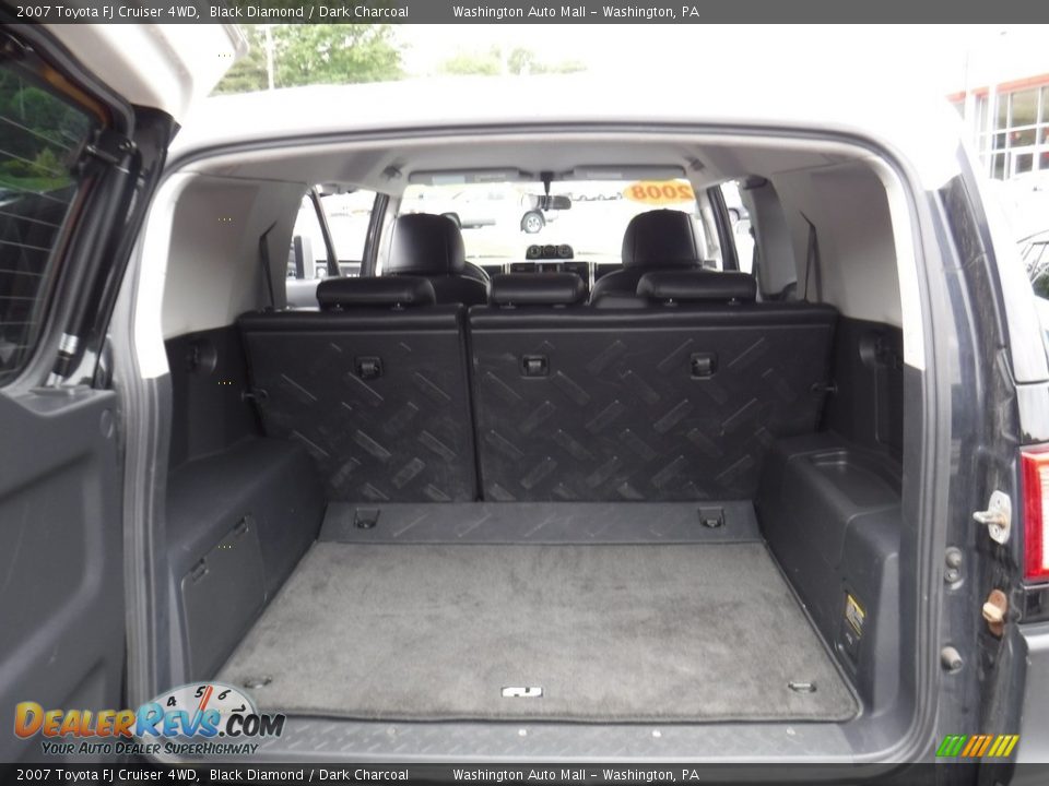 2007 Toyota FJ Cruiser 4WD Black Diamond / Dark Charcoal Photo #23
