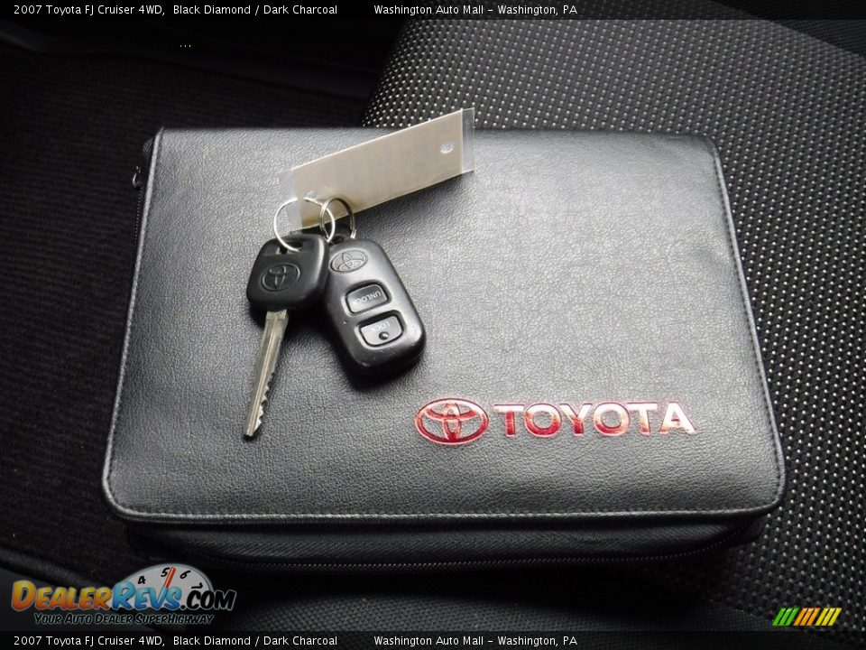 2007 Toyota FJ Cruiser 4WD Black Diamond / Dark Charcoal Photo #24
