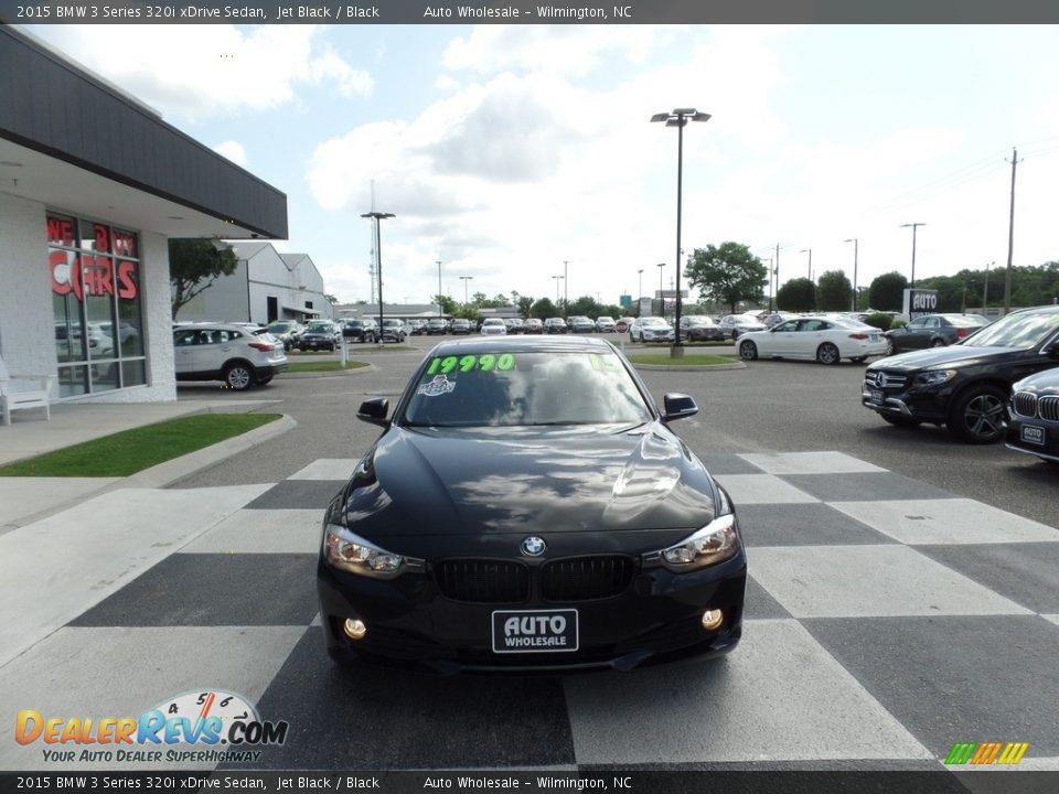2015 BMW 3 Series 320i xDrive Sedan Jet Black / Black Photo #2