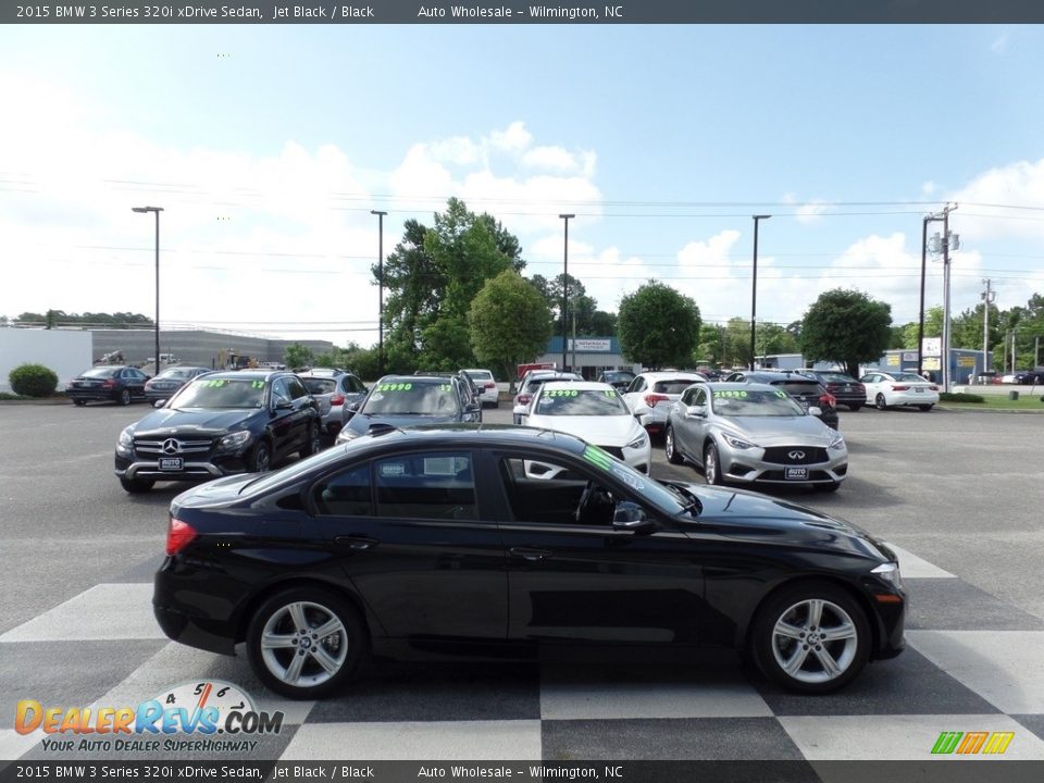 2015 BMW 3 Series 320i xDrive Sedan Jet Black / Black Photo #3