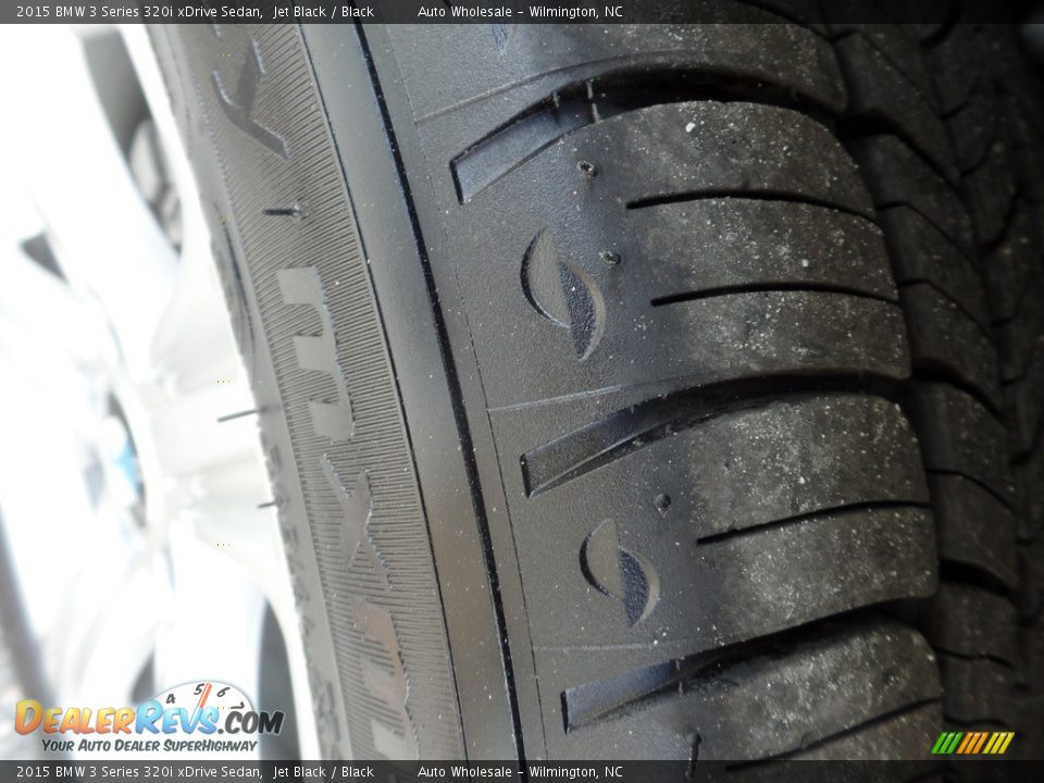 2015 BMW 3 Series 320i xDrive Sedan Jet Black / Black Photo #8