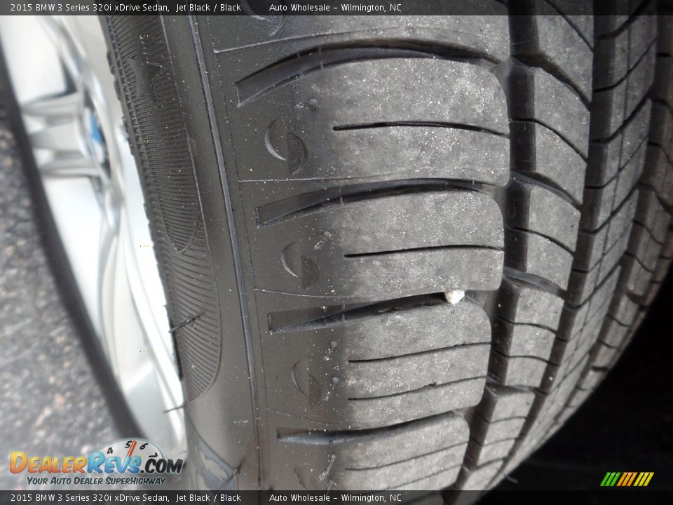 2015 BMW 3 Series 320i xDrive Sedan Jet Black / Black Photo #9