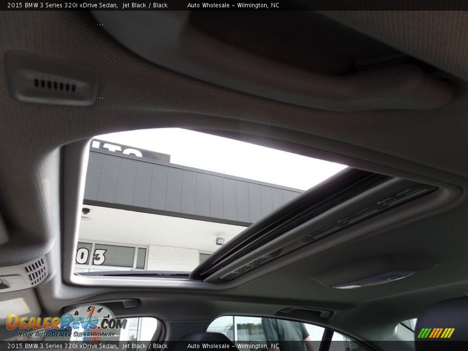 2015 BMW 3 Series 320i xDrive Sedan Jet Black / Black Photo #11