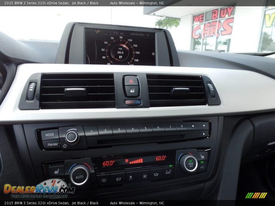 2015 BMW 3 Series 320i xDrive Sedan Jet Black / Black Photo #18