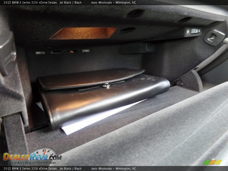 2015 BMW 3 Series 320i xDrive Sedan Jet Black / Black Photo #20