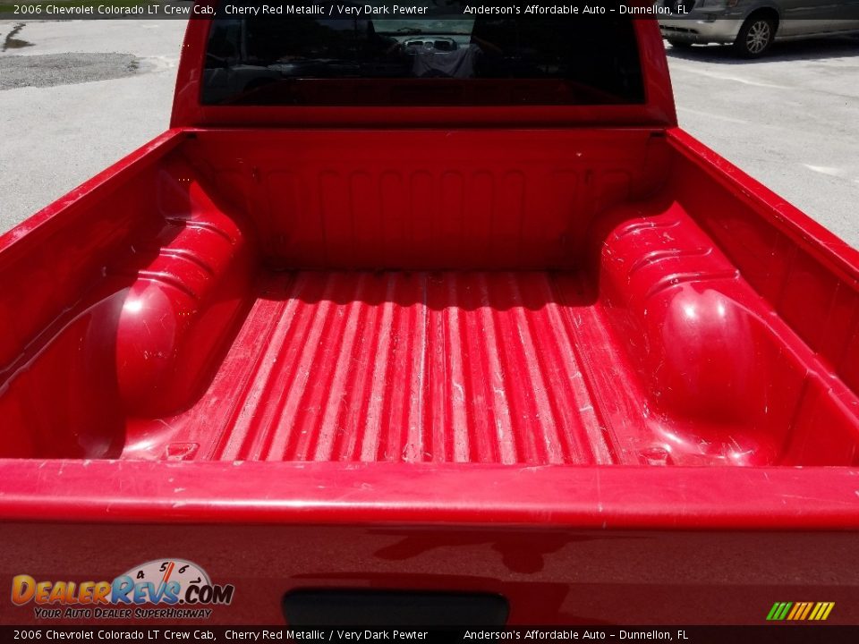2006 Chevrolet Colorado LT Crew Cab Cherry Red Metallic / Very Dark Pewter Photo #20