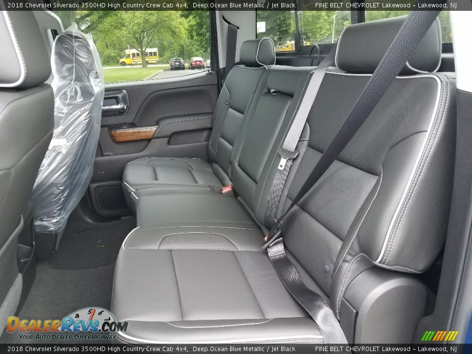 2018 Chevrolet Silverado 3500HD High Country Crew Cab 4x4 Deep Ocean Blue Metallic / Jet Black Photo #6