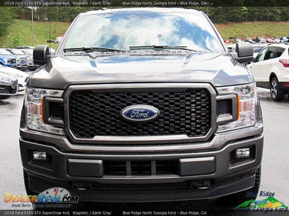 2018 Ford F150 STX SuperCrew 4x4 Magnetic / Earth Gray Photo #8