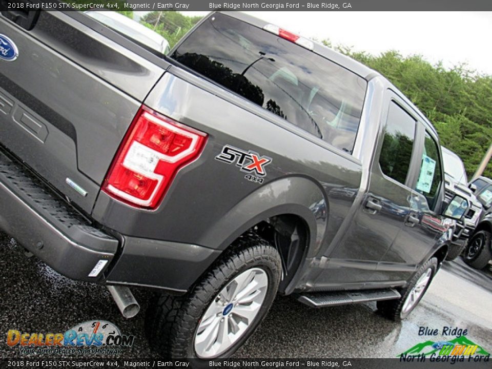 2018 Ford F150 STX SuperCrew 4x4 Magnetic / Earth Gray Photo #31