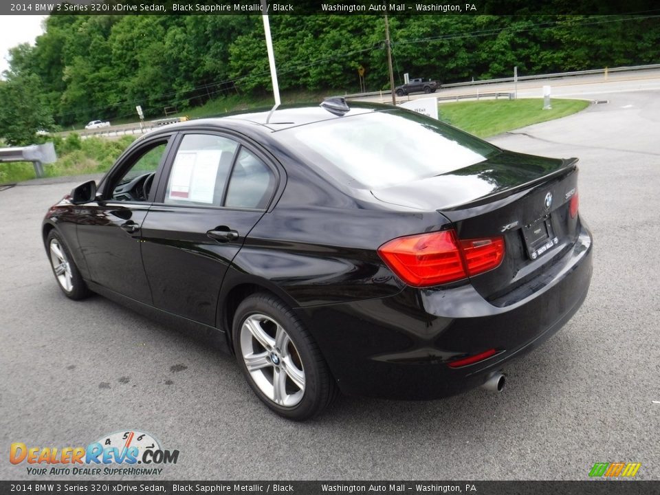 2014 BMW 3 Series 320i xDrive Sedan Black Sapphire Metallic / Black Photo #8