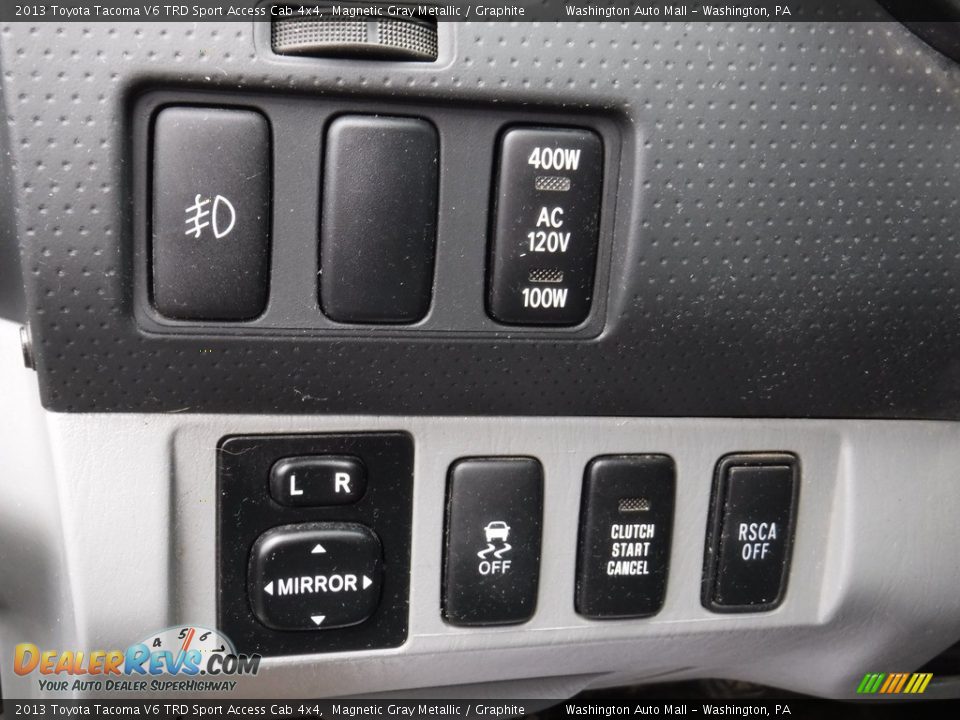2013 Toyota Tacoma V6 TRD Sport Access Cab 4x4 Magnetic Gray Metallic / Graphite Photo #13