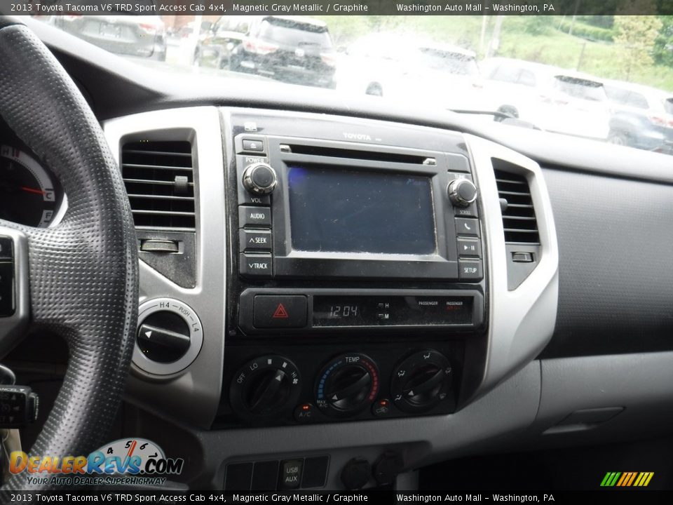 2013 Toyota Tacoma V6 TRD Sport Access Cab 4x4 Magnetic Gray Metallic / Graphite Photo #16