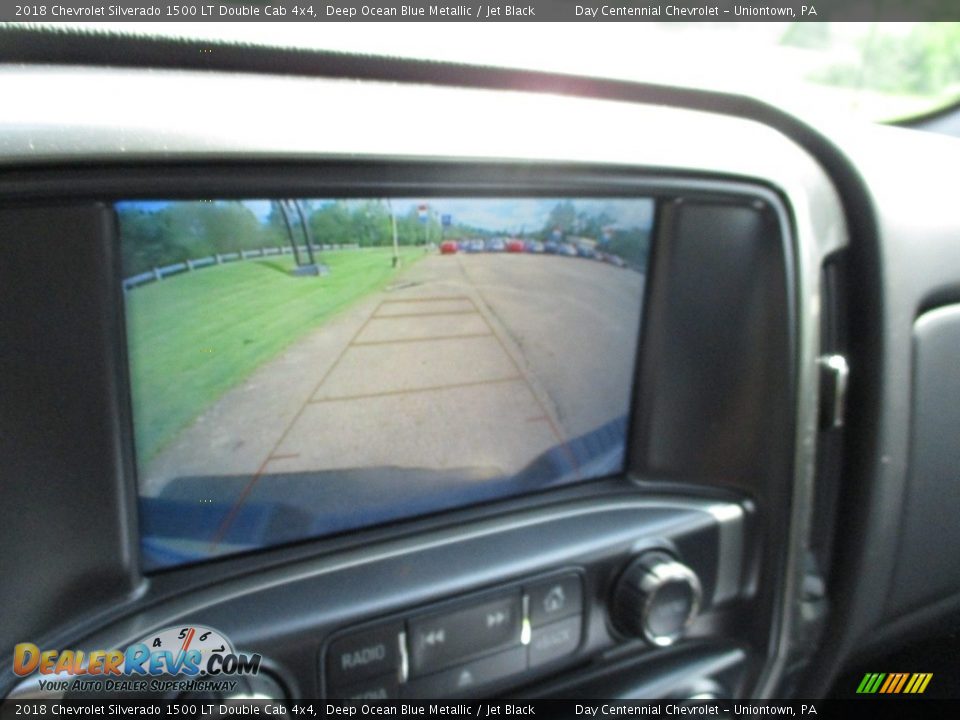2018 Chevrolet Silverado 1500 LT Double Cab 4x4 Deep Ocean Blue Metallic / Jet Black Photo #15