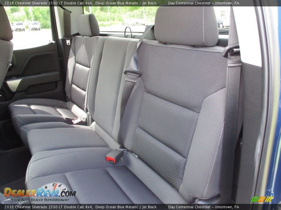 2018 Chevrolet Silverado 1500 LT Double Cab 4x4 Deep Ocean Blue Metallic / Jet Black Photo #17