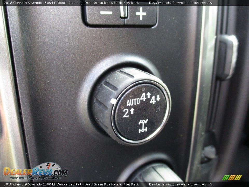 2018 Chevrolet Silverado 1500 LT Double Cab 4x4 Deep Ocean Blue Metallic / Jet Black Photo #19