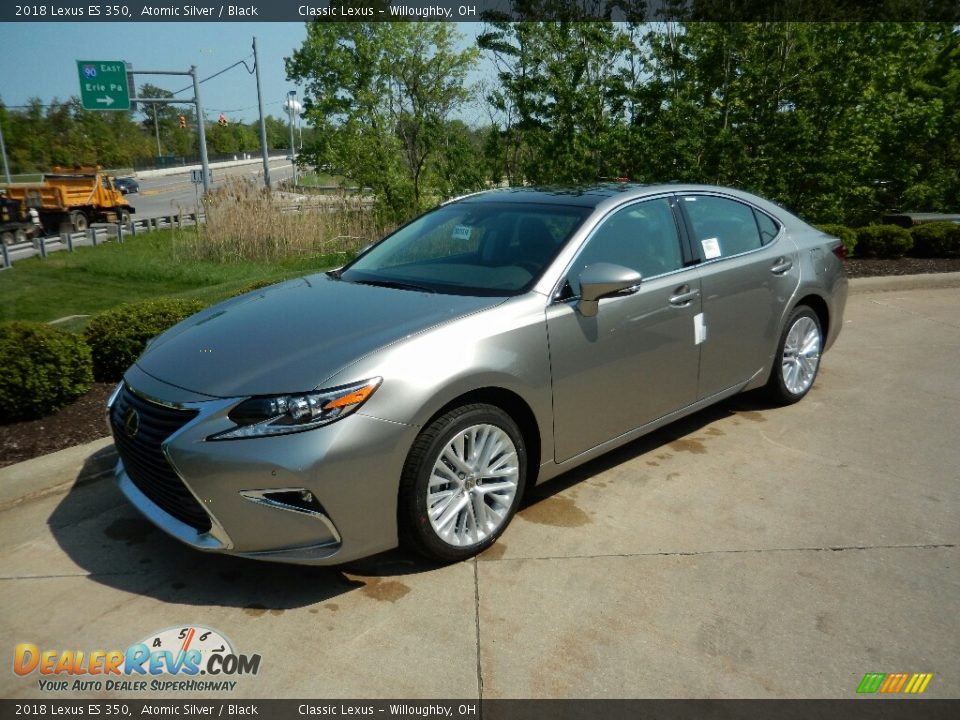 2018 Lexus ES 350 Atomic Silver / Black Photo #1