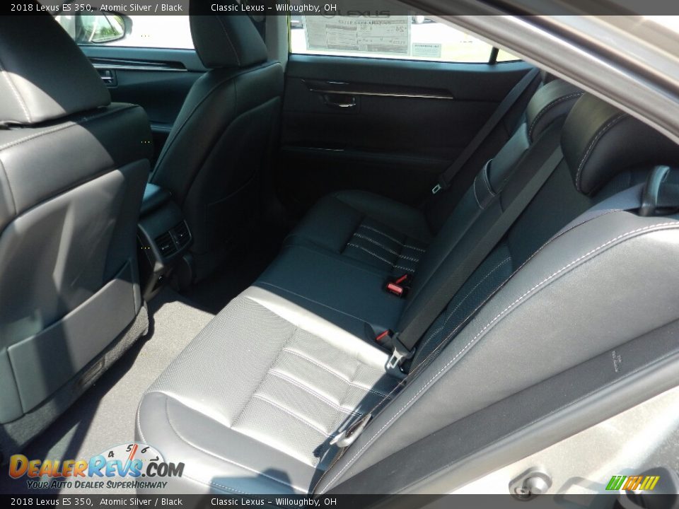 2018 Lexus ES 350 Atomic Silver / Black Photo #3