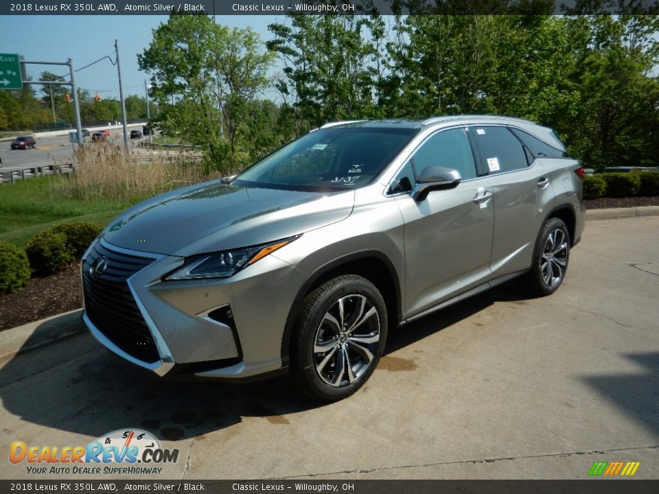 2018 Lexus RX 350L AWD Atomic Silver / Black Photo #1