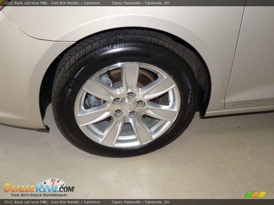 2012 Buick LaCrosse FWD Gold Mist Metallic / Cashmere Photo #5