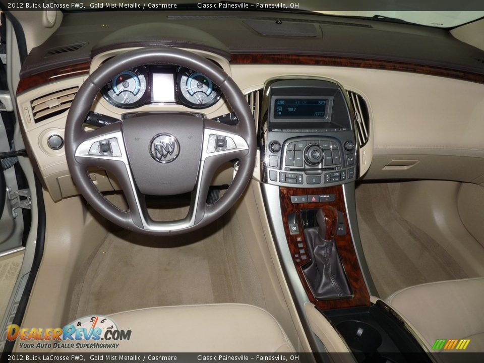 2012 Buick LaCrosse FWD Gold Mist Metallic / Cashmere Photo #12