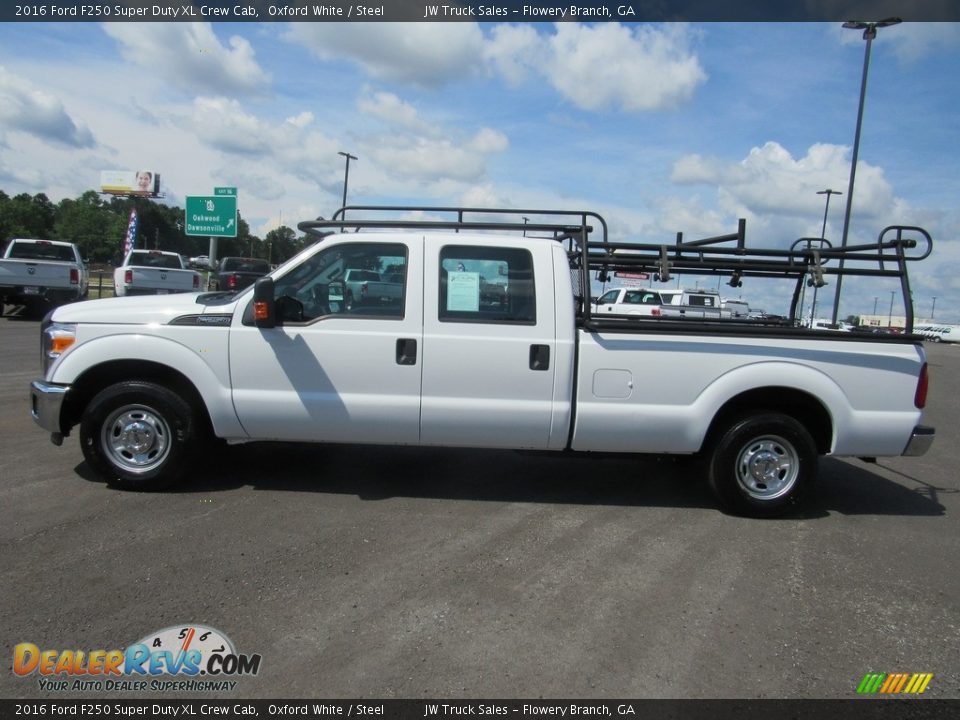 2016 Ford F250 Super Duty XL Crew Cab Oxford White / Steel Photo #2