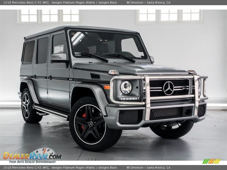 designo Platinum Magno (Matte) 2018 Mercedes-Benz G 63 AMG Photo #12