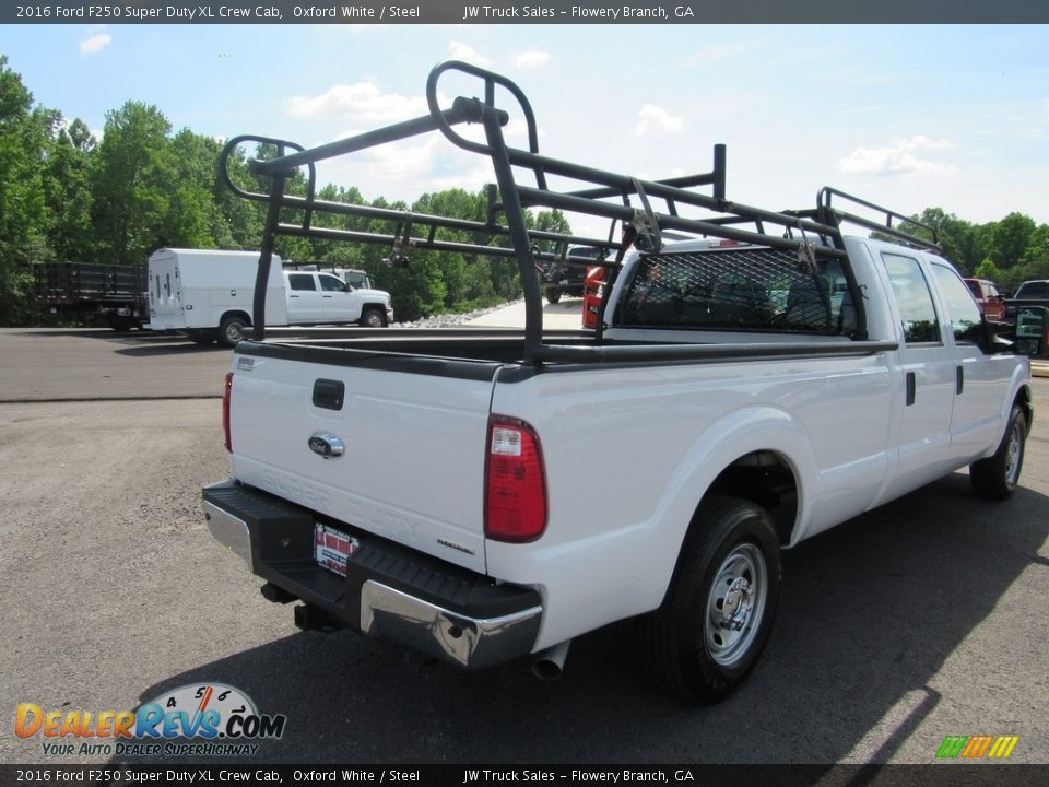 2016 Ford F250 Super Duty XL Crew Cab Oxford White / Steel Photo #5
