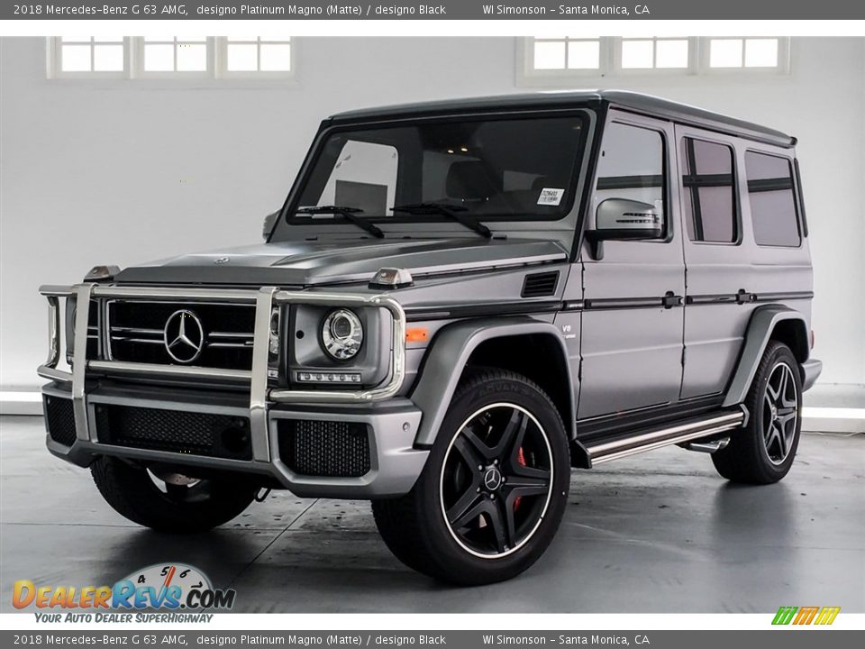 Front 3/4 View of 2018 Mercedes-Benz G 63 AMG Photo #13