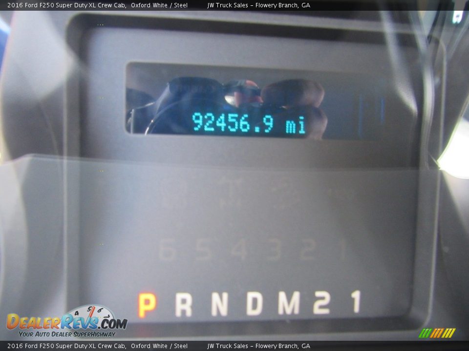 2016 Ford F250 Super Duty XL Crew Cab Oxford White / Steel Photo #20