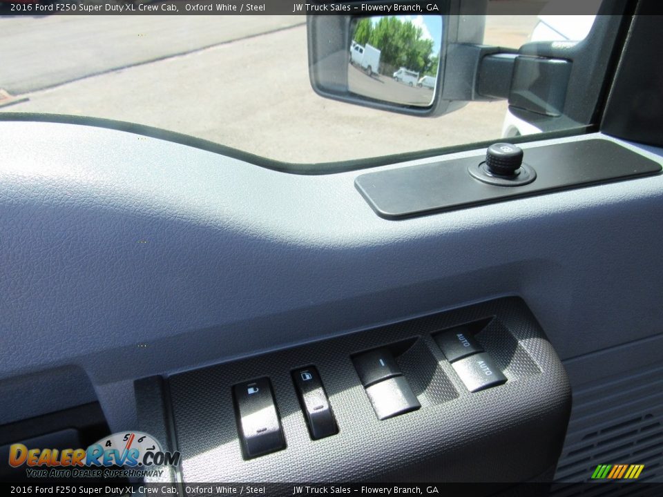 2016 Ford F250 Super Duty XL Crew Cab Oxford White / Steel Photo #23