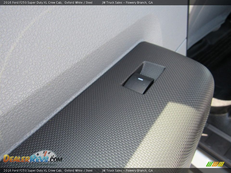 2016 Ford F250 Super Duty XL Crew Cab Oxford White / Steel Photo #25