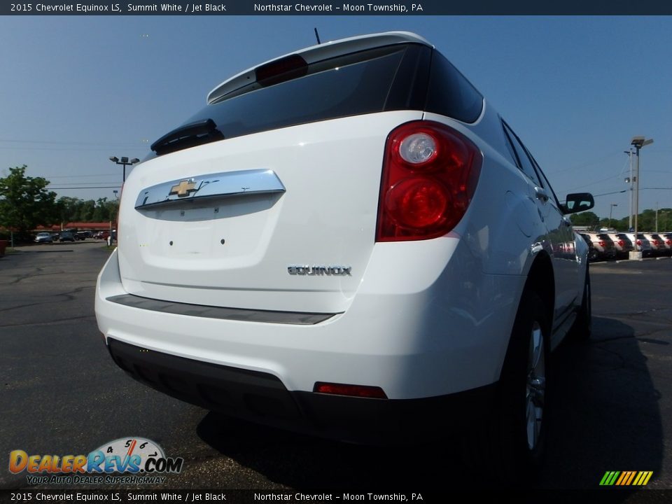 2015 Chevrolet Equinox LS Summit White / Jet Black Photo #8