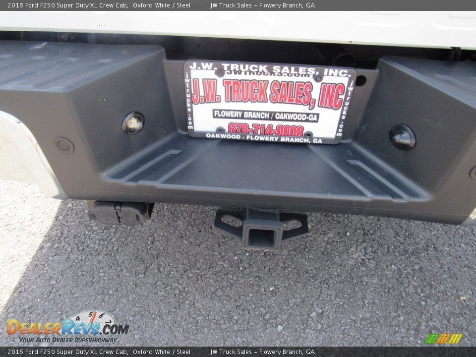 2016 Ford F250 Super Duty XL Crew Cab Oxford White / Steel Photo #33