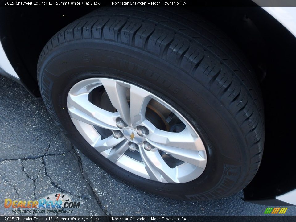 2015 Chevrolet Equinox LS Summit White / Jet Black Photo #14